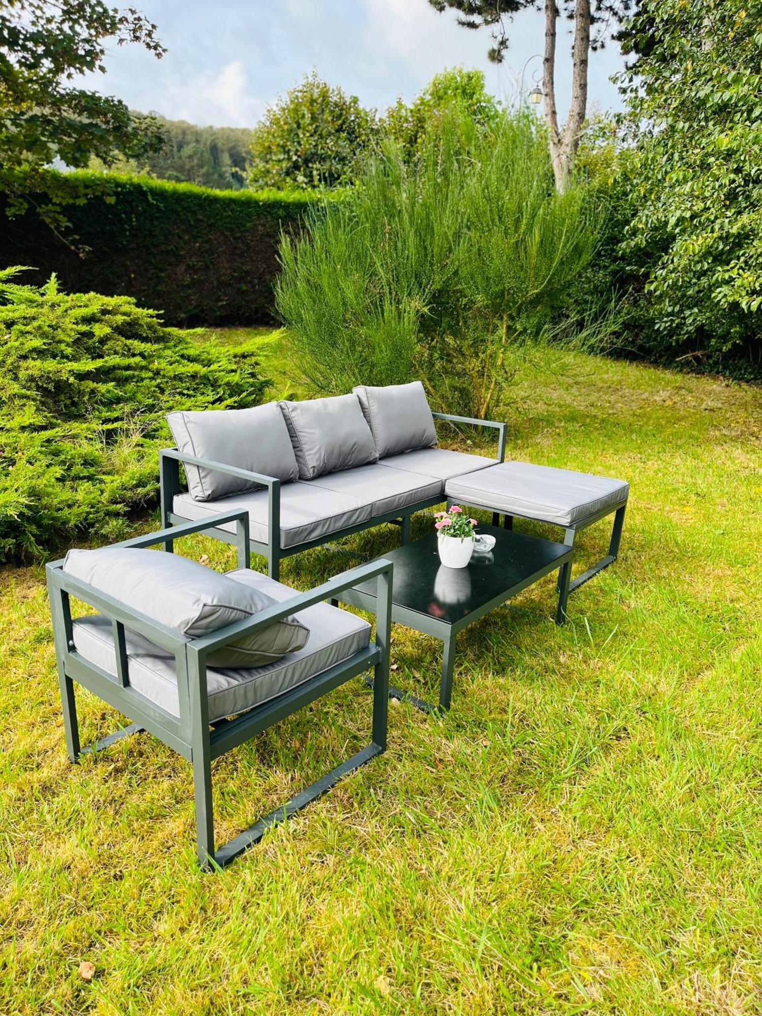 Maison Evasion Voyage Parking Et Jardin By Art De Voyager 埃特勒塔 外观 照片