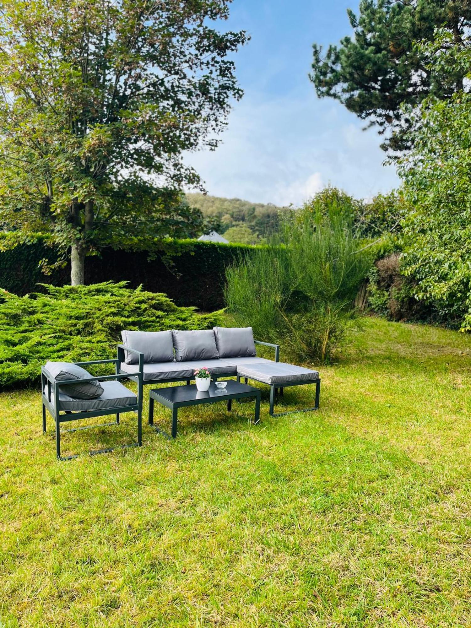 Maison Evasion Voyage Parking Et Jardin By Art De Voyager 埃特勒塔 外观 照片